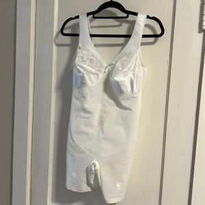 Vintage 80s JCPenney Full Girdle With Garter Clips 42 C